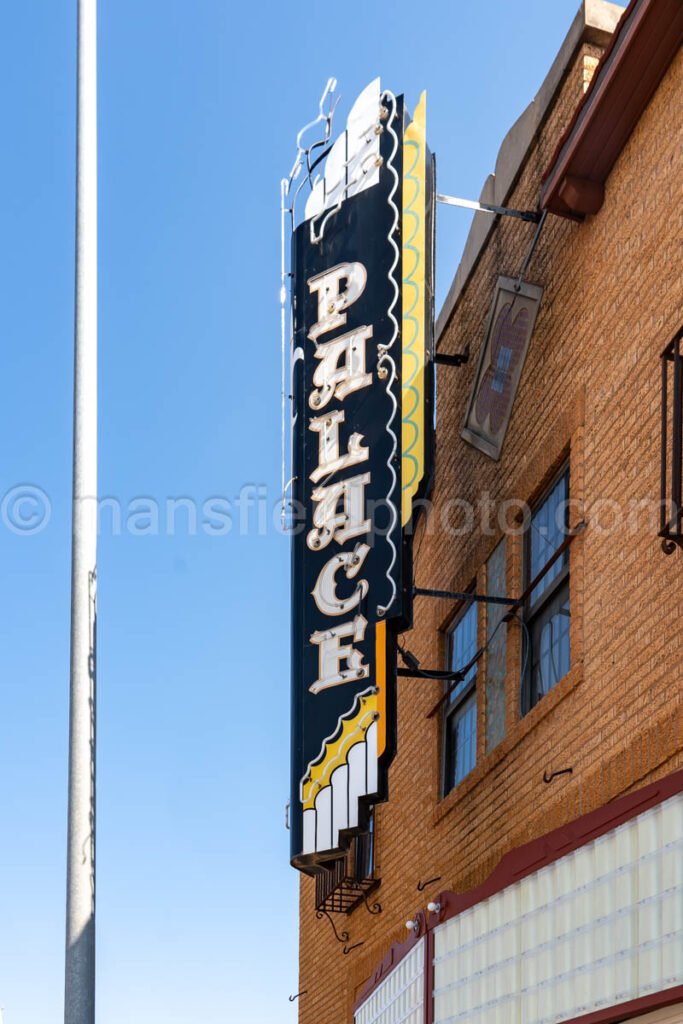 Palace Theatre in Anson, Texas A4-25871 - Mansfield Photography