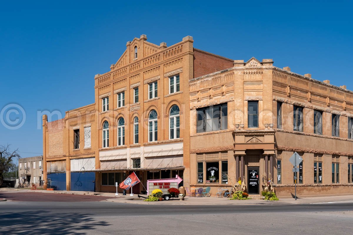 Opera House In Anson, Texas A4-25893