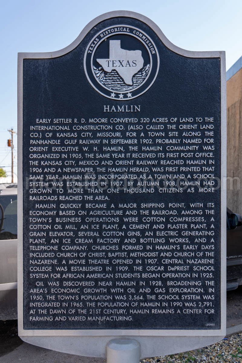 Hamlin, Texas A4-25905