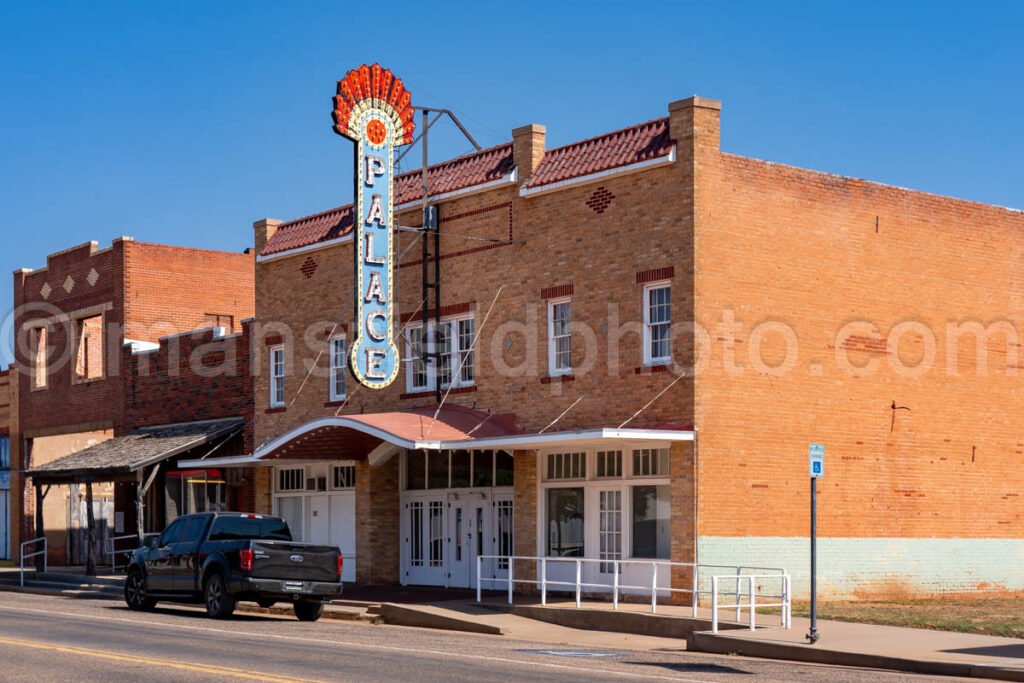 Palace Theatre in Spur, Texas A4-25940 - Mansfield Photography