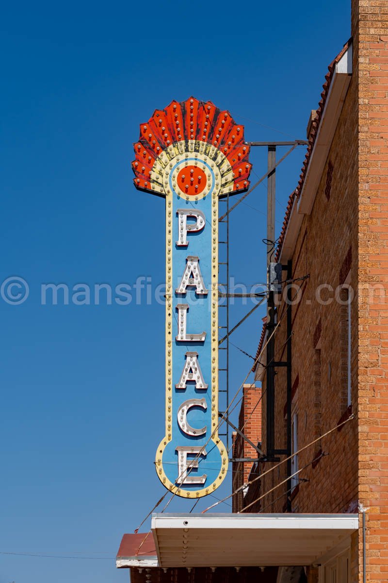 Palace Theatre In Spur, Texas A4-25968