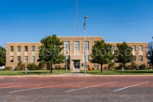 Floydada, Texas, Floyd County Courthouse A4-25977 - Mansfield Photography
