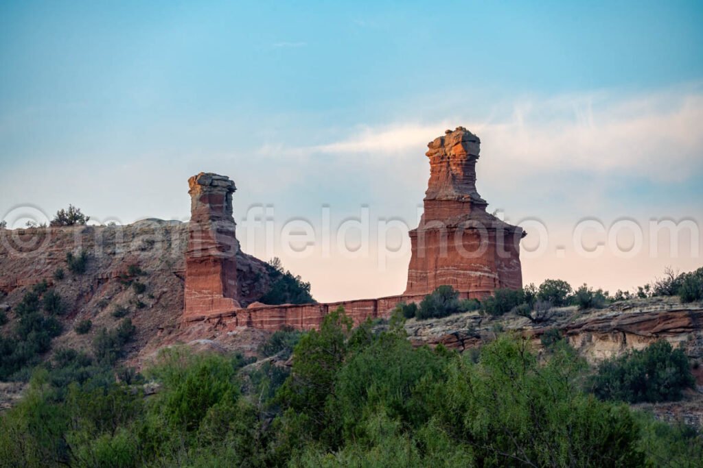 Lighthouse In Palo Duro Canyon, Texas A4-26073 - Mansfield Photography