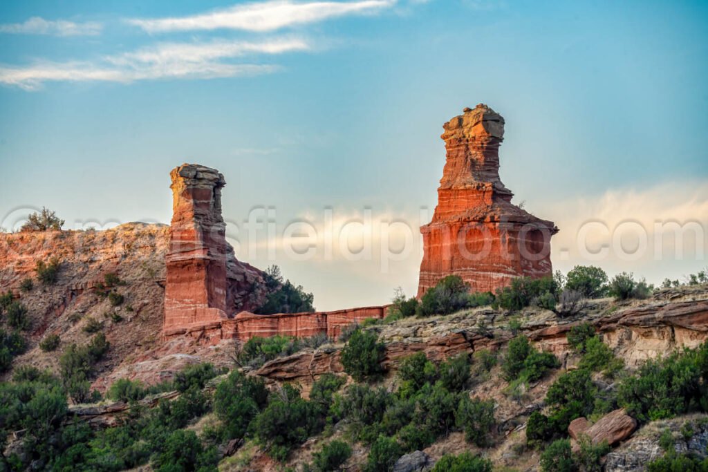 Lighthouse In Palo Duro Canyon, Texas A4-26078 - Mansfield Photography