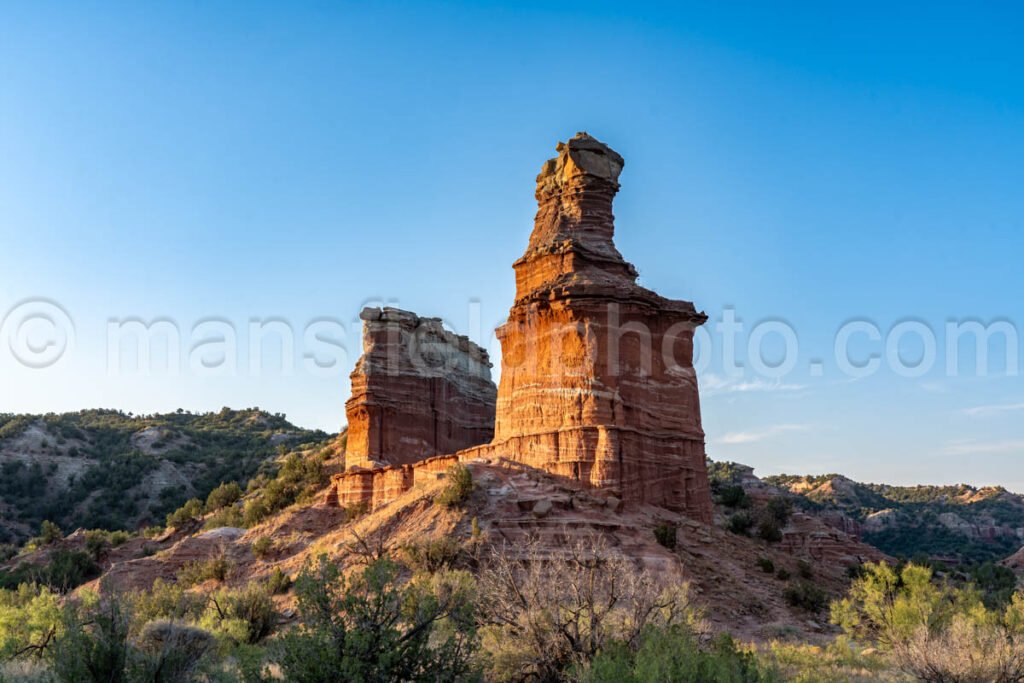 Lighthouse In Palo Duro Canyon, Texas A4-26103 - Mansfield Photography