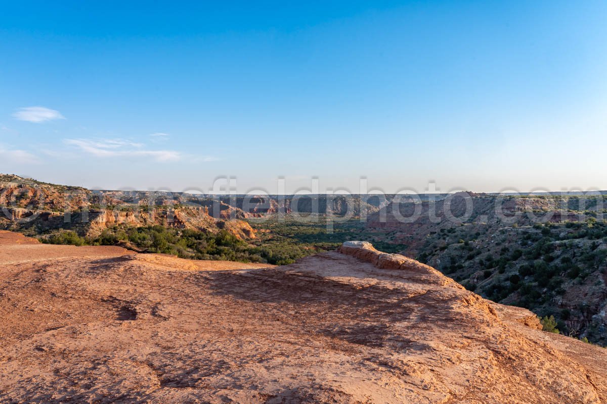 View from the Lighthouse in Palo Duro Canyon, Texas A4-26115