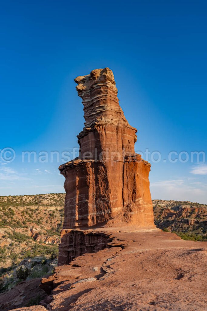 Lighthouse In Palo Duro Canyon, Texas A4-26125 - Mansfield Photography