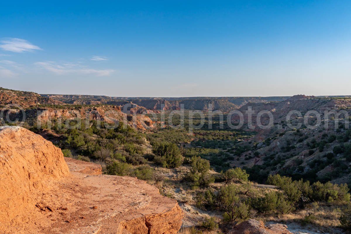 View from the Lighthouse in Palo Duro Canyon, Texas A4-26128