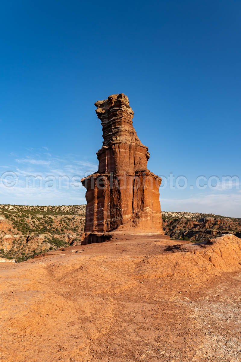 Lighthouse In Palo Duro Canyon, Texas A4-26149