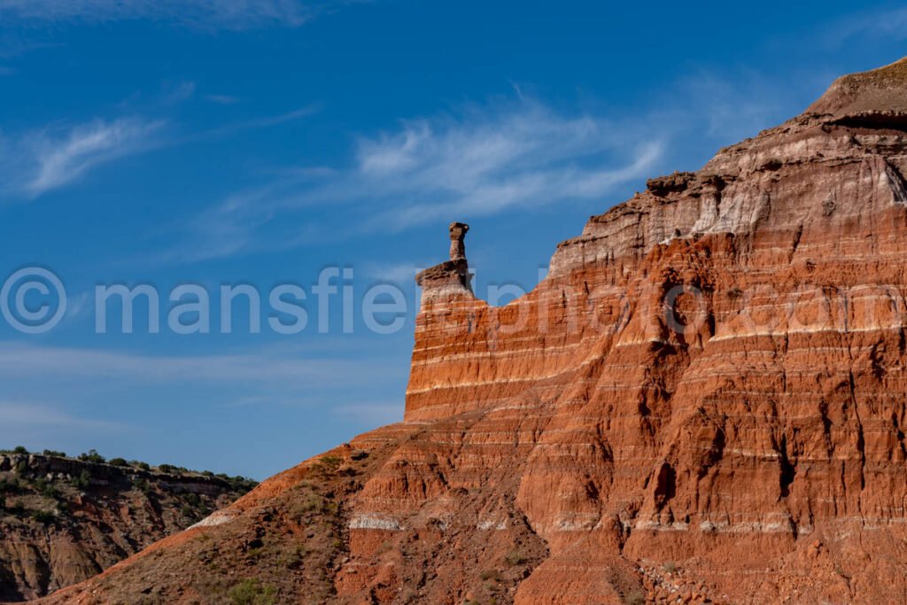 Hoodoo At Capitol Peak In Palo Duro Canyon, Texas A4-26185 - Mansfield Photography