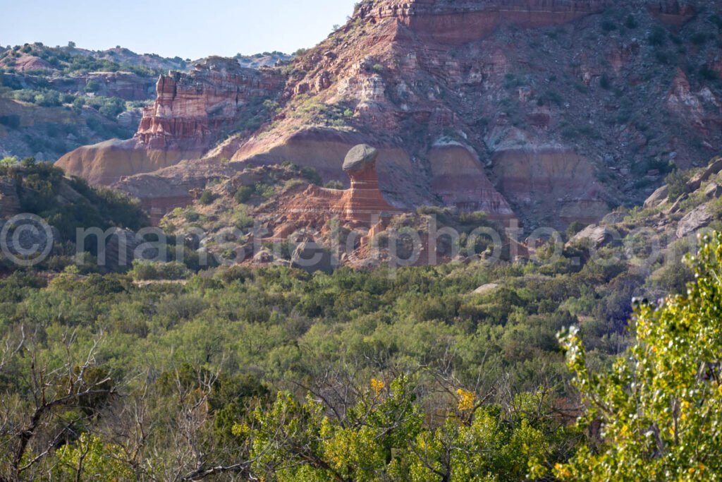 Hoodoo In Palo Duro Canyon, Texas A4-26218 - Mansfield Photography