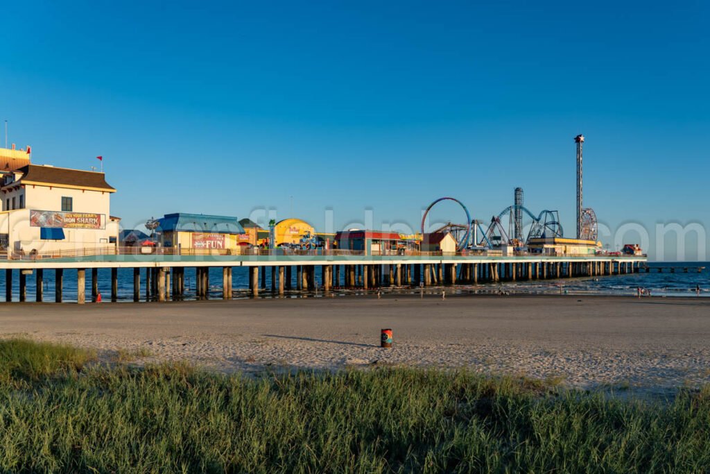 Historic Pleasure Pier, Galveston, Texas A4-26591 - Mansfield Photography