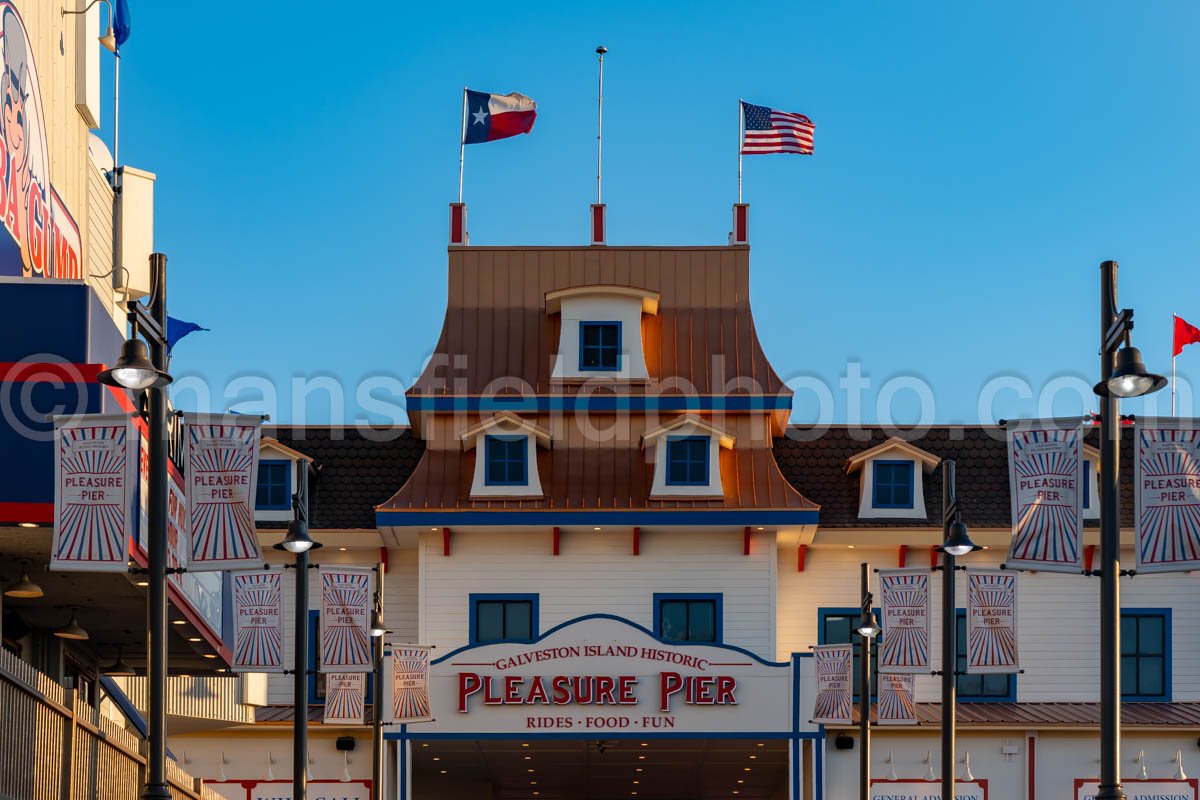 Historic Pleasure Pier, Galveston, Texas A4-26603