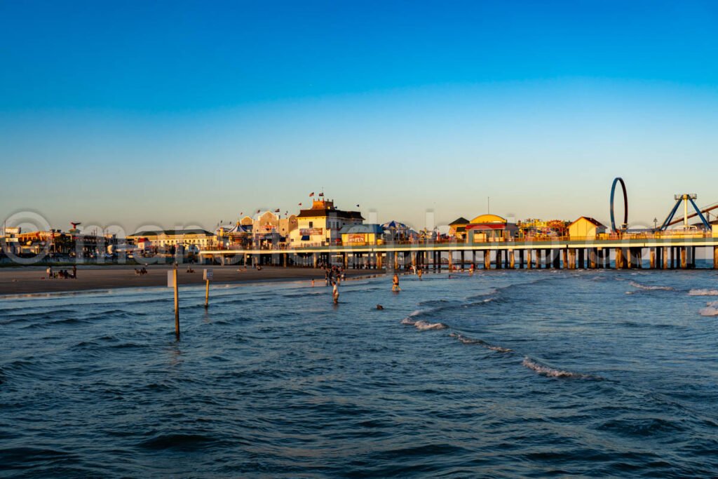 Historic Pleasure Pier, Galveston, Texas A4-26620 - Mansfield Photography