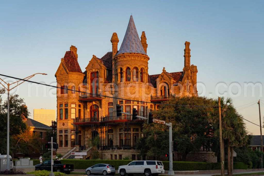 Bishop'S Palace In Galveston, Texas A4-26722 - Mansfield Photography