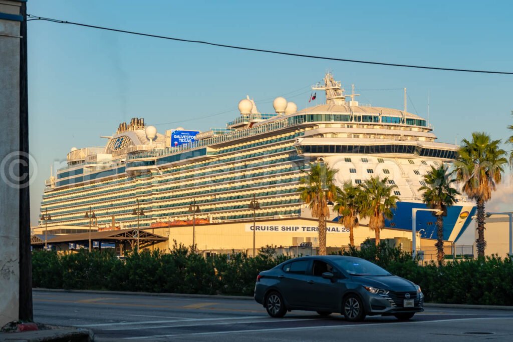 Cruise Ship in Galveston, Texas A4-26732 - Mansfield Photography