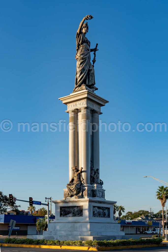 Statue in Galveston, Texas A4-26746 - Mansfield Photography