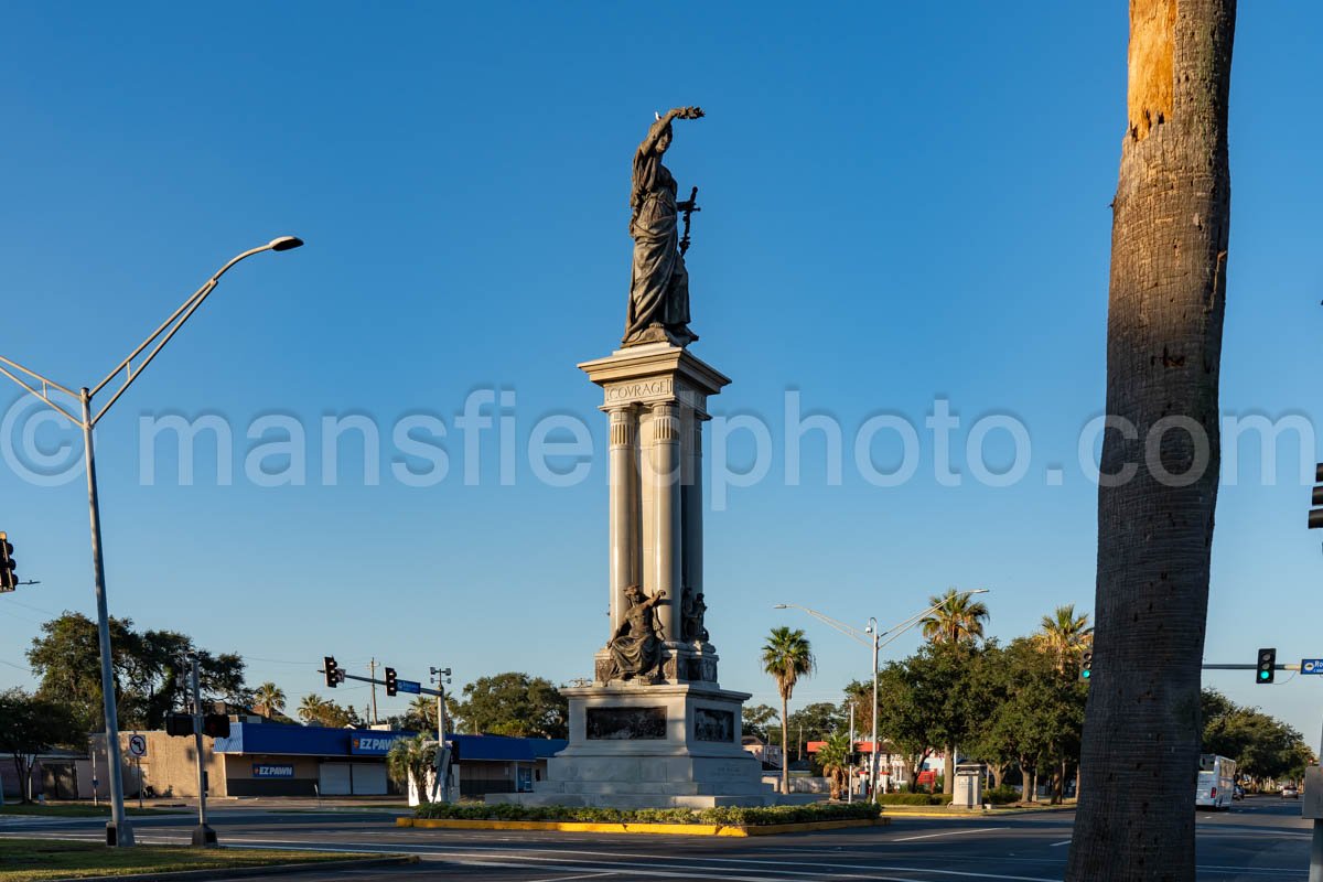 Statue In Galveston, Texas A4-26750