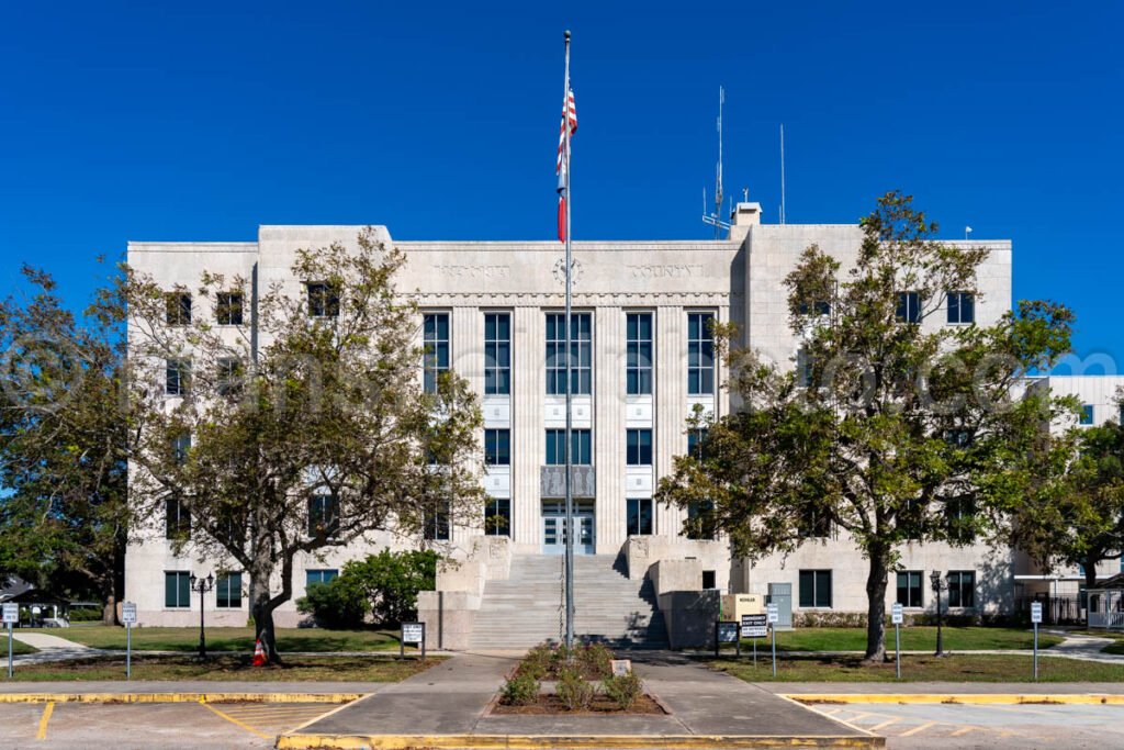 Angleton, Texas, Brazoria County Courthouse A4-26833 - Mansfield Photography