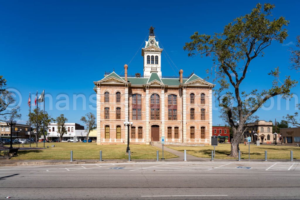 Wharton, Texas, Wharton County Courthouse A4-26888 - Mansfield Photography