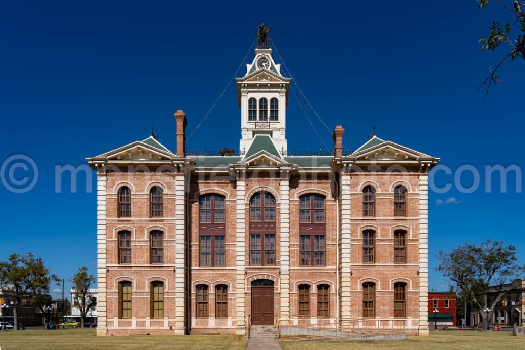 Wharton, Texas, Wharton County Courthouse A4-26889 - Mansfield Photography