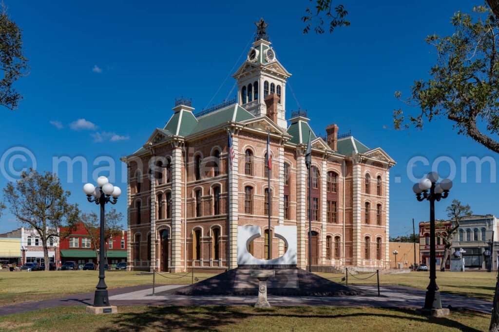 Wharton, Texas, Wharton County Courthouse A4-26907 - Mansfield Photography