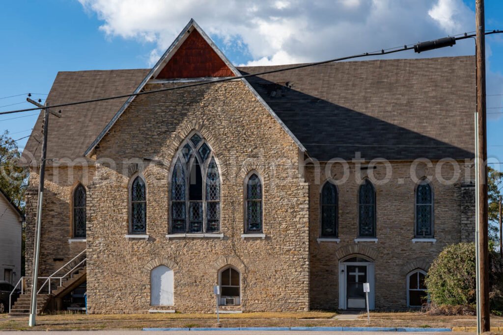 Church in Navasota, Texas A4-26935 - Mansfield Photography