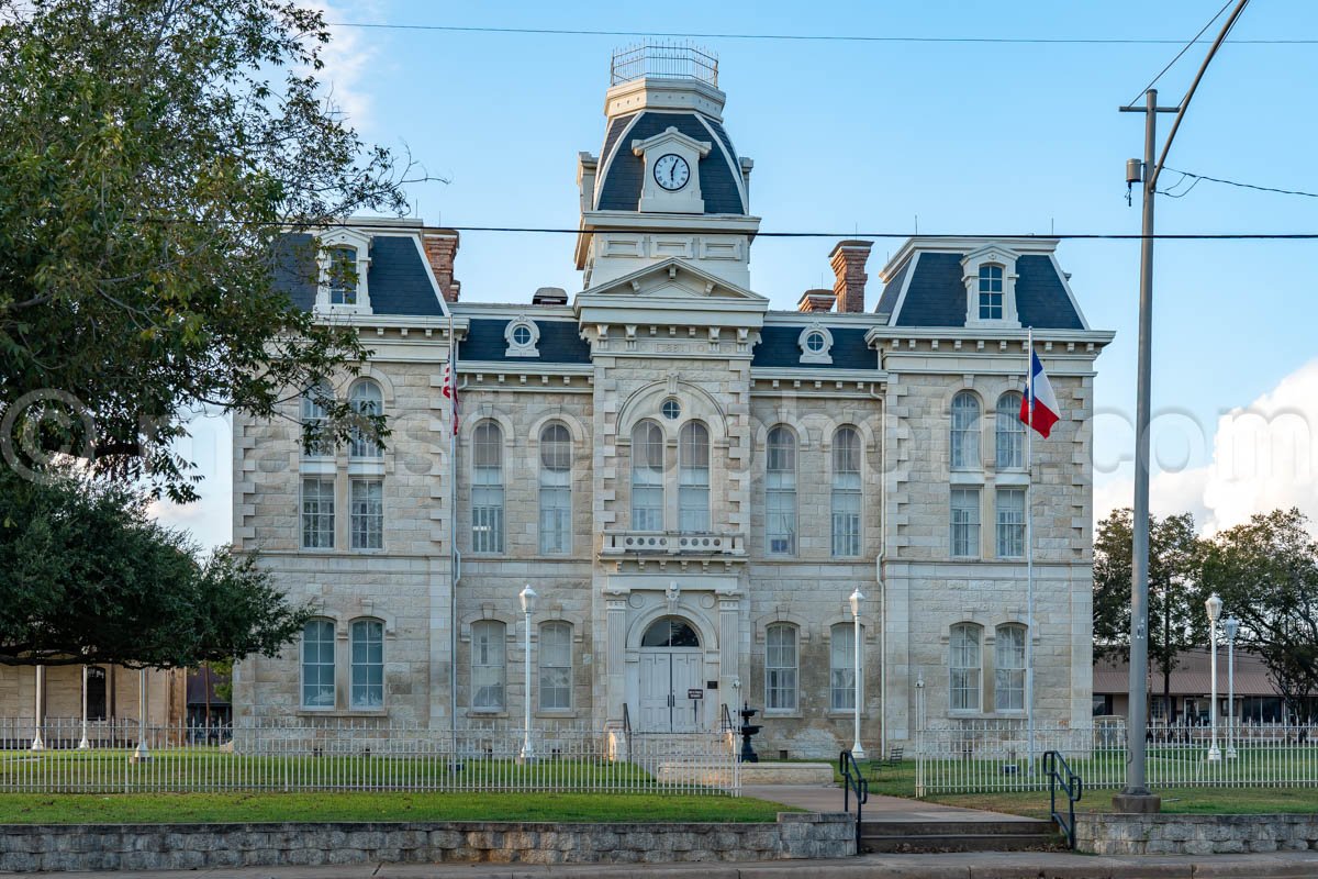 Franklin, Texas, Robertson County Courthouse A4-26962