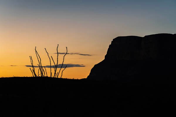 Abstract Big Bend National Park, Texas