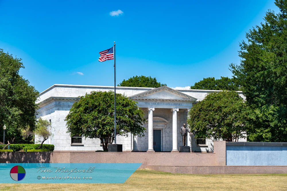 Sam Rayburn Library In Bonham, Texas