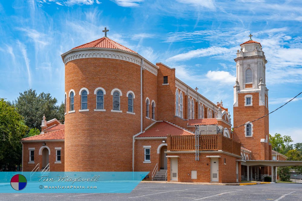 St Mary's Catholic Church In Brenham, Texas