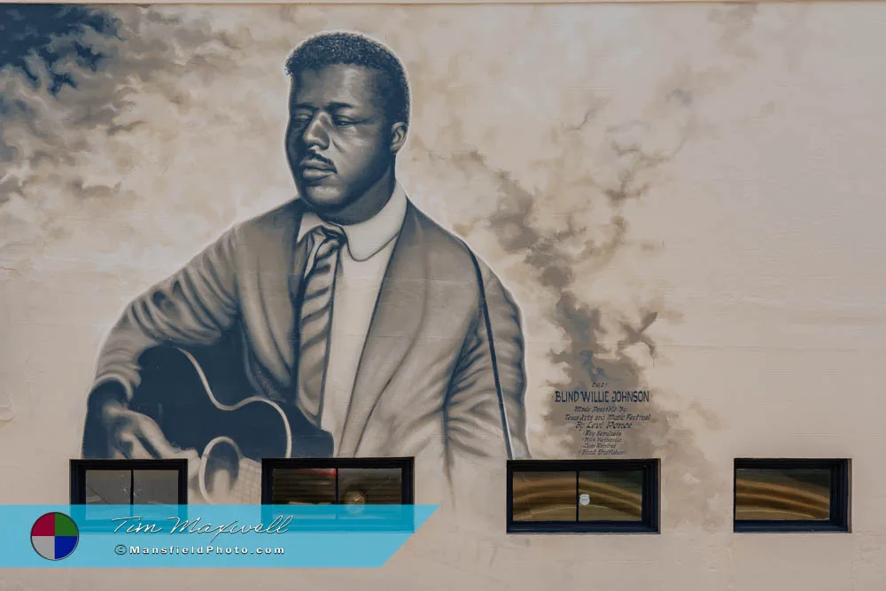 Blind Willie Johnson Mural