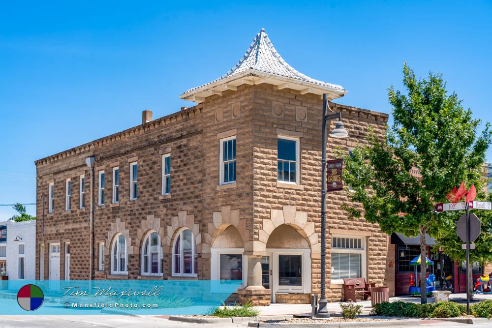 Old Bank In Bridgeport, Texas