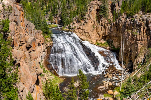 Gibbon Falls, Yellowstone National Park