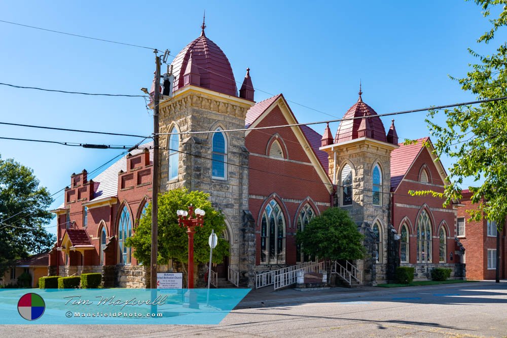 Mckenzie United Methodist Church In Honey Grove, Texas