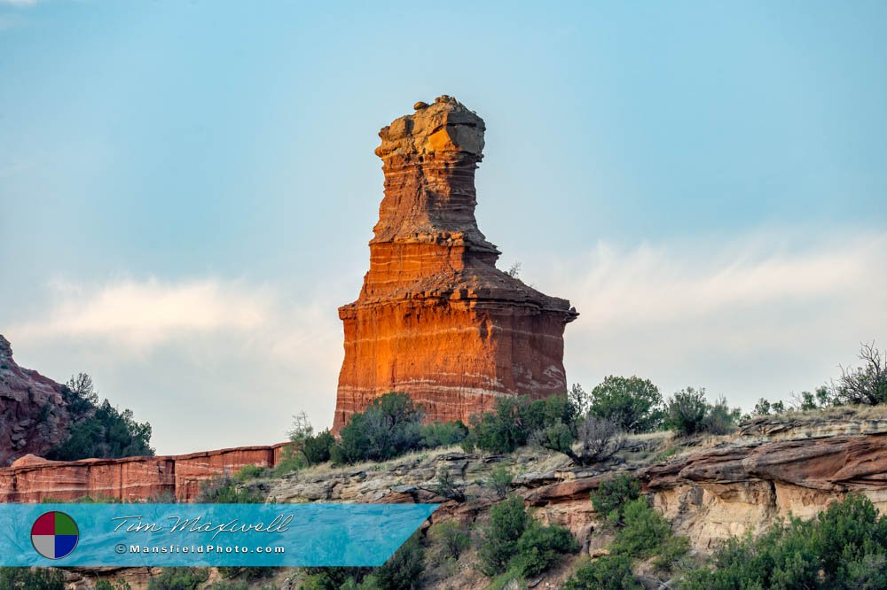 Lighthouse In Palo Duro Canyon, Texas