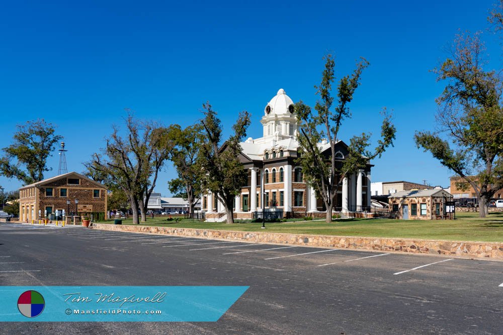 Courthouse Square in Mason, Texas