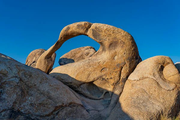 Mobius Arch In Lone Pine, Ca