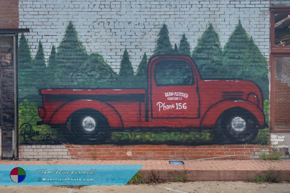 Mural In Newton, Texas