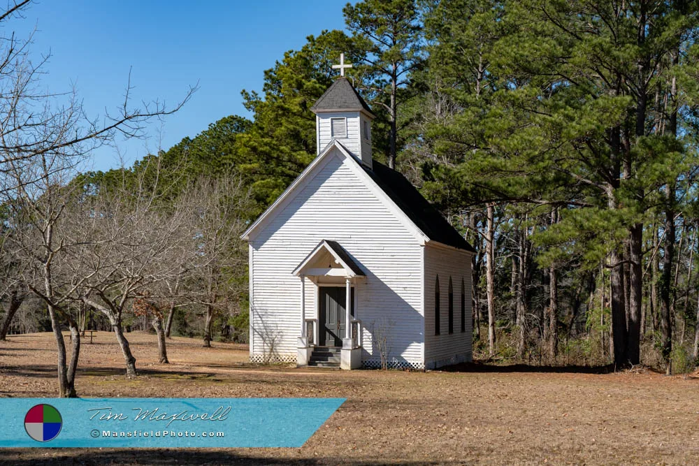 Old Church in Rusk, Texas