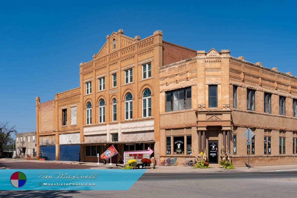 Opera House In Anson, Texas