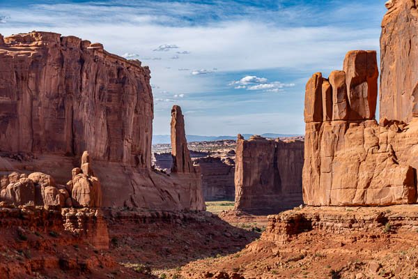 Park Avenue Overview, Arches National Park