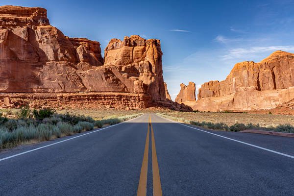 Road in Arches National Park