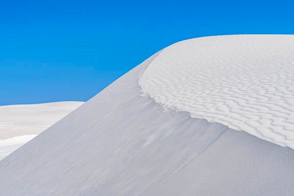 Sand Dune At White Sands National Park