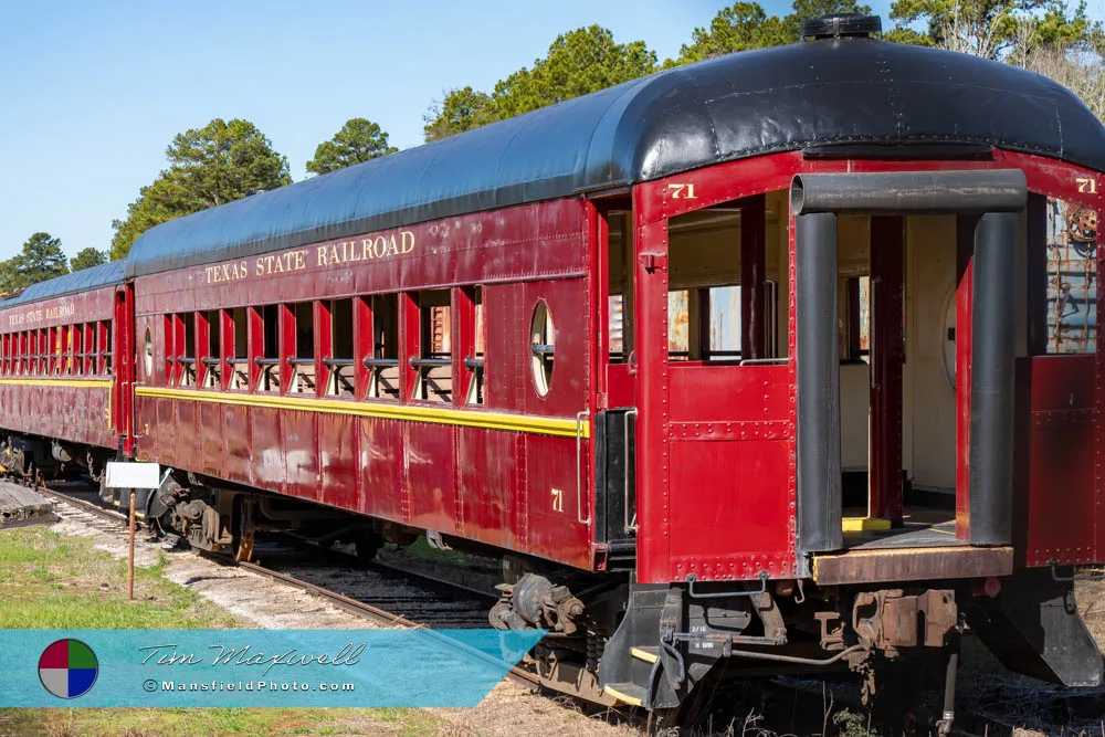 Texas State Railroad in Rusk, Texas