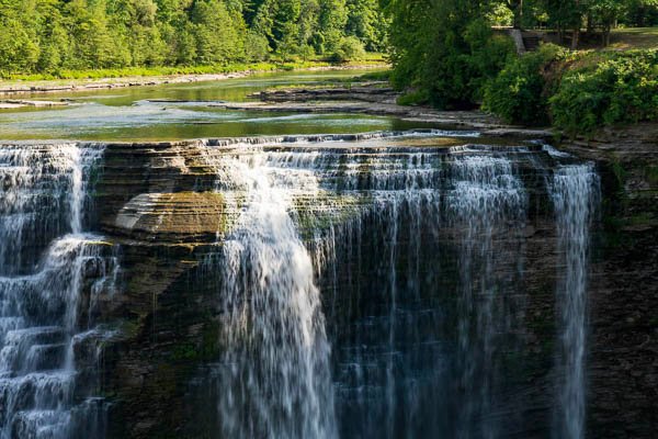 Waterfalls at Letchworth State Park, NY