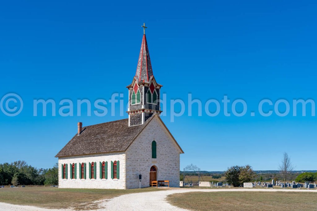 The Rock Church near Cranfills Gap, Texas A4-26972 - Mansfield Photography