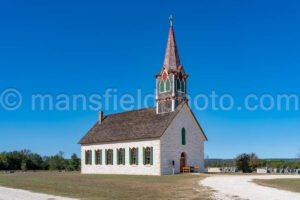 The Rock Church Near Cranfills Gap, Texas A4-26975 - Mansfield Photography