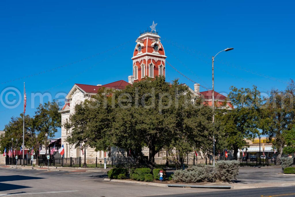 Lampasas, Texas, Lampasas County Courthouse A4-27004 - Mansfield Photography