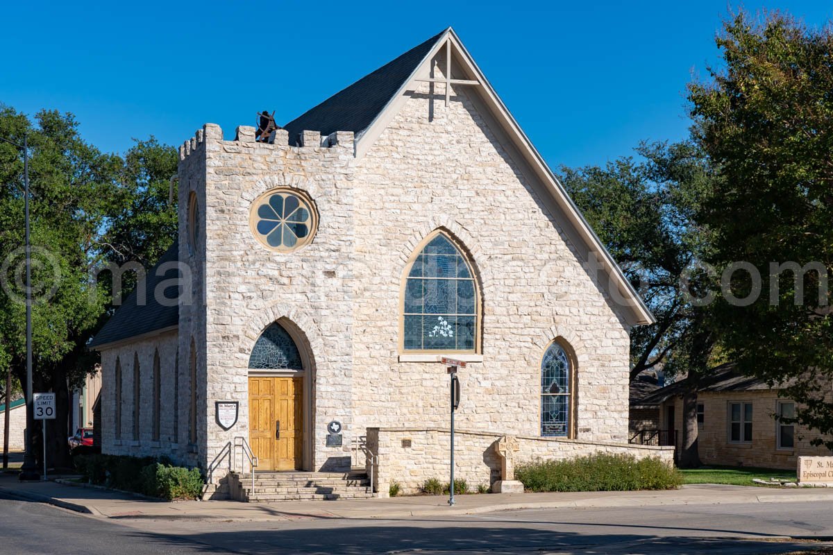 Saint Mary’S Church In Lampasas, Texas A4-27018